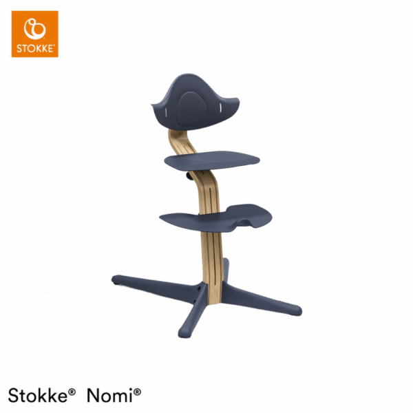 Kinderstoel Stokke® Nomi Navy/Oak - Afbeelding 1