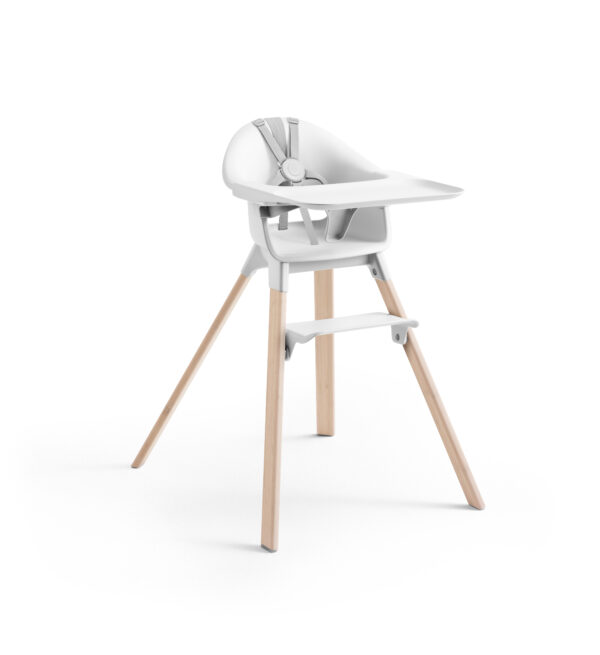 Kinderstoel Stokke® Clikk™ Bamboe White - Afbeelding 1