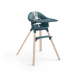 Kinderstoel Stokke® Clikk™ Bamboe Fjord Blue