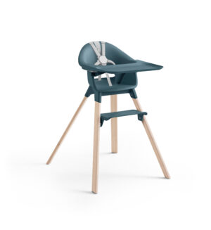 Kinderstoel Stokke® Clikk™ Bamboe Fjord Blue