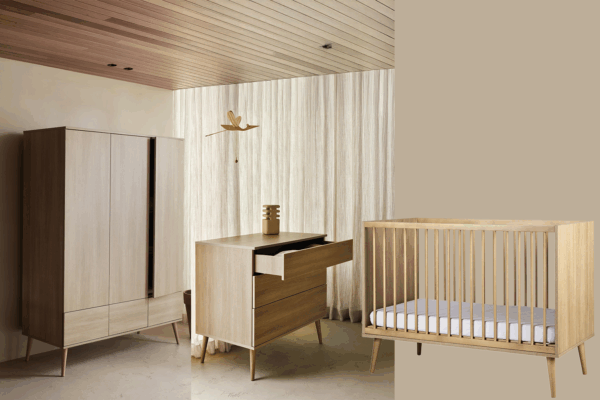 Babykamer Quax Flow Honey Ash 3-deurs - Afbeelding 1