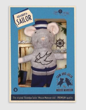 Het Muizenhuis - knuffeltje Grandpa Sailor