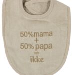 Slabber Petit Villain Tekst: 50% Mama + 50% Papa = Ikke Zand