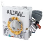 Soft Sensory Book– Voelen&Ontdekken– Baby Boekje Dieren 2 | Educatief Speelgoed