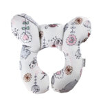 Baby Pillow™ | Ondersteuning voor het hoofdje - Babykussentje Nijlpaarden | Educatief Speelgoed