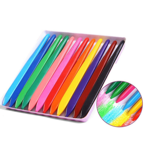 CrayonSet™ - Nooit meer vieze handen! - Tekenset Set van 12 | Educatief Speelgoed - Afbeelding 1