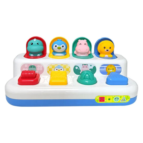 Baby Button Toy™ - Ploppend plezier - Babyspeelgoed Dieren | Educatief Speelgoed - Afbeelding 1