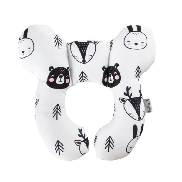 Baby Pillow™ | Ondersteuning voor het hoofdje - Babykussentje Bosdieren | Educatief Speelgoed - Afbeelding 1