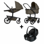 Kinderwagen Joolz Day5 Hazel Brown + Autostoel Joolz x Maxi-Cosi Pebble Pro 360