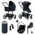Kinderwagen Joolz Day5 Dark Navy Blue + Autostoel Cloud T, Base&Accessoires