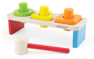 Sorteer en klop Hamerbank - Pintoy