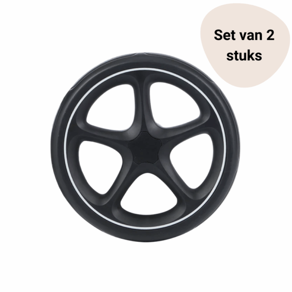 Set | 2 x Compleet Achterwiel Easywalker Harvey5 met As - Afbeelding 1