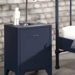 Nachtkast Bronxx Denim Blue