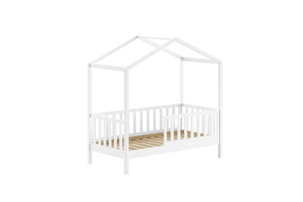Bed Jaxx Dallas Huis 70x140 Wit - Afbeelding 1
