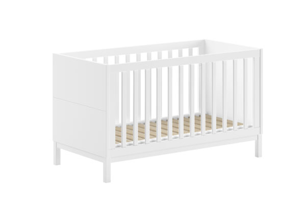 Meegroeiledikant Eva Wit 70x140 - Afbeelding 1