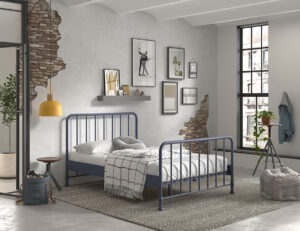 Kinderbed Bronxx 140x200 Denim Blue