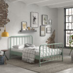 Kinderbed Bronxx 140x200 Olive Green