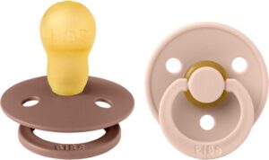 Fopspeen Bibs Woodchuck/Blush 18mnd+ 2st