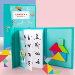 3D Puzzel Tangram Game™ - Eindeloos puzzelplezier - Magnetisch puzzelspel | Educatief Speelgoed