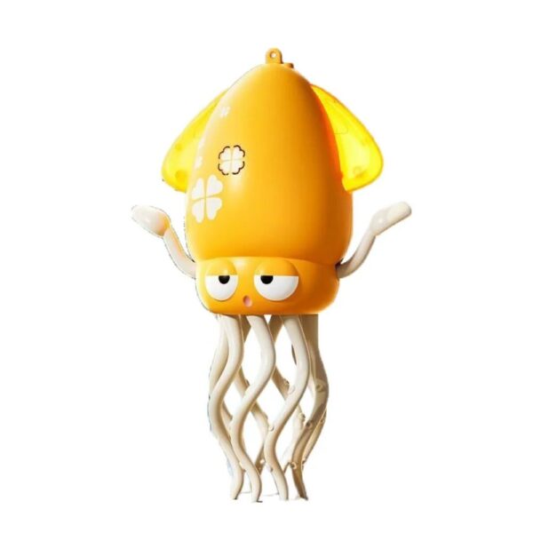 Dancing Octopus™ – Opladen&Spelen– Dans Octopus Licht Geel | Educatief Speelgoed - Afbeelding 1