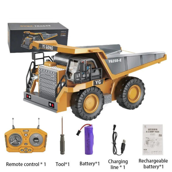 Construction wagon™ - RC Machtige Mini Bouwvoertuigen Kiepwagen | Educatief Speelgoed - Afbeelding 1