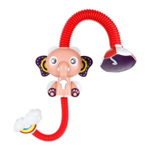 Baby Sprinkler™ | Ultiem genieten van baddertijd - Elektrische Hand Douche Rode olifant | Educatief Speelgoed