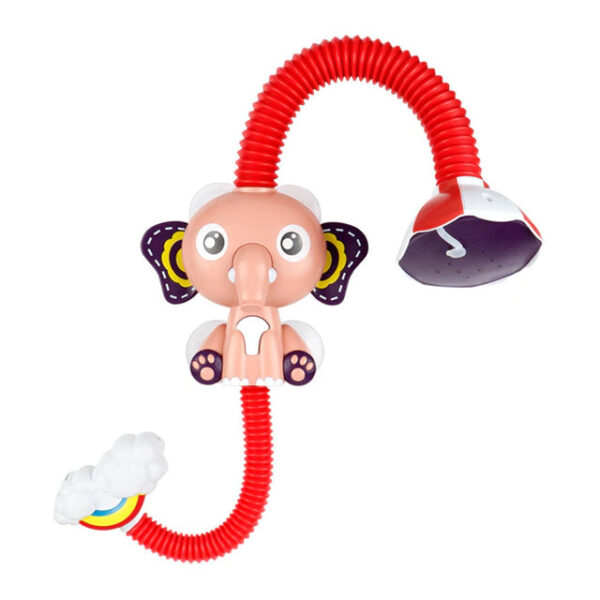Baby Sprinkler™ | Ultiem genieten van baddertijd - Elektrische Hand Douche Rode olifant | Educatief Speelgoed - Afbeelding 1