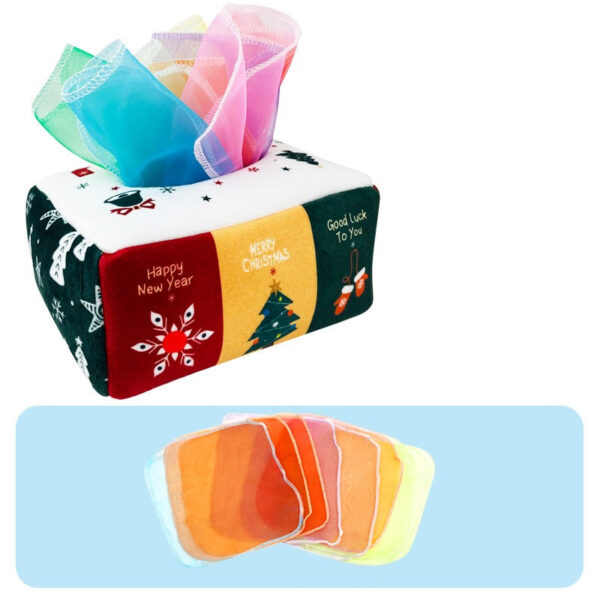 Tissue Box Toy™ - Tover tissues uit de doos - Speelgoed Tissuedoos Kerst | Educatief Speelgoed - Afbeelding 1