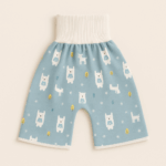 Baby Training Pants™ - Zindelijkheidstraining met een twist - Oefenbroek Broekje / Blauw bosdieren / M (0-3 jaar) | Educatief Speelgoed