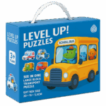 Woods™ - Fijne Motoriek&Creatief - 6-in-1 Puzzel Verkeer | Educatief Speelgoed