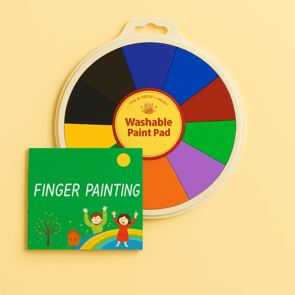Paint Wheel™ - Urenlang creatief zijn - Verfset Set van 12 kleuren + GRATIS Vingerverf Boek | Educatief Speelgoed - Afbeelding 1