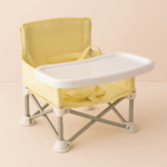 Toddler Camping Chair™ - Comfortabel kamperen voor kinderen - Kampeerstoel Lichtgeel | Educatief Speelgoed