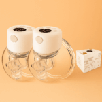 MammaFlow– Draadloos&Discreet– Handsfree Elektrische Borstkolf Dubbel | Educatief Speelgoed