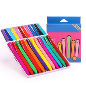 CrayonSet™ - Nooit meer vieze handen! - Tekenset Set van 24 | Educatief Speelgoed