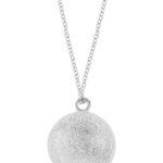 Zwangerschapsketting Proud MaMa BB Luna Zilver