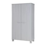 Kast Woood Dennis 2-deurs Betongrijs