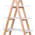 Boekenkast Woood Tipi Wit Grenen