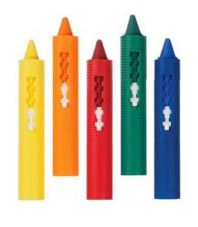 Badkrijtjes Munchkin 5 stuks