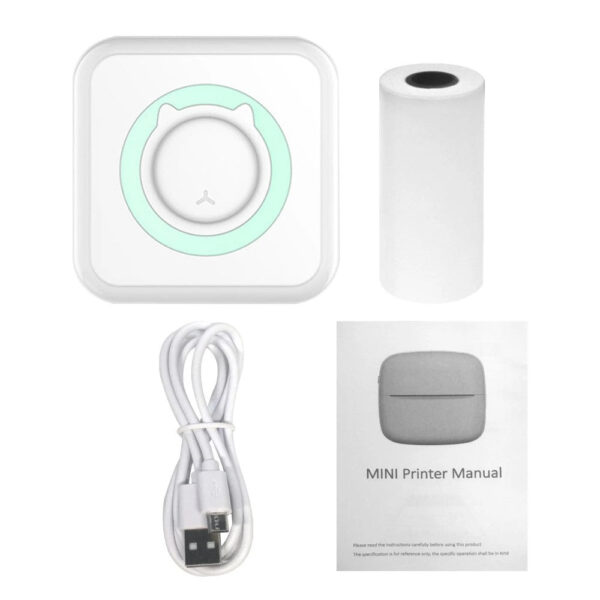 Kids Instant Photo Printer™ - Maak foto's en deel direct - Fotoprinter Groen (incl. 1 rol print papier) | Educatief Speelgoed - Afbeelding 1