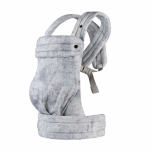 Snug Sling™ – Zacht&Dichtbij– Baby&Peuter draagzak Grijs - Inkt beschildering | Educatief Speelgoed