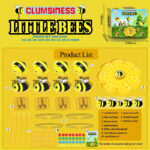 Buzzy Bee Magnetgame™ - Gegarandeerd een Lachexplosie - Clumsiness bordspel 4 spelers | Educatief Speelgoed