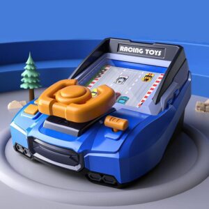Racing Game™ - Ontwijk de auto's - Arcade kast Blauw | Educatief Speelgoed