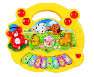 Kids Musical Piano™ - Muzikale Dierenpret - Speelgoedpiano Geel | Educatief Speelgoed