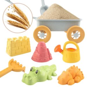 Coastal Crew - Schep&Speel - BIO Strand Set Zand Sculpturen Set - 8 Stuks | Educatief Speelgoed