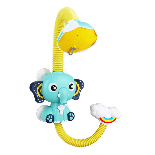 Baby Sprinkler™ | Ultiem genieten van baddertijd - Elektrische Hand Douche Blauwe olifant | Educatief Speelgoed - Afbeelding 1