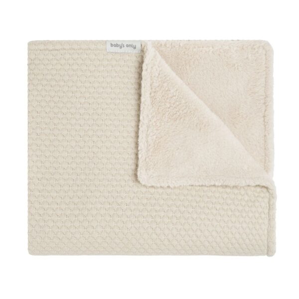 Deken Wieg Baby's Only Sky Teddy Warm Linen - Afbeelding 1