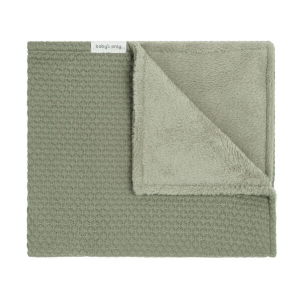 Deken Wieg Baby's Only Sky Teddy Urban Green - Afbeelding 1