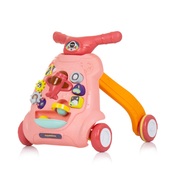 Loopwagen Chipolino Musical Plane Pink - Afbeelding 1