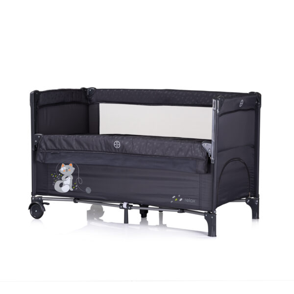 Campingbed Chipolino Relax Anthracite - Afbeelding 1