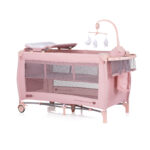 Campingbed Chipolino Bella Pink Marshmallow